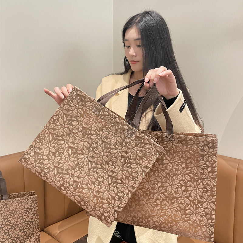 Embossed Non-woven Fabric Tote Bag