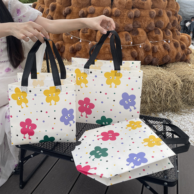 Laminated non-woven fabric gift bag